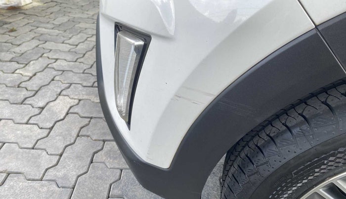 2017 Hyundai Creta SX PLUS AT 1.6 PETROL, Petrol, Automatic, 80,920 km, Front bumper - Minor scratches