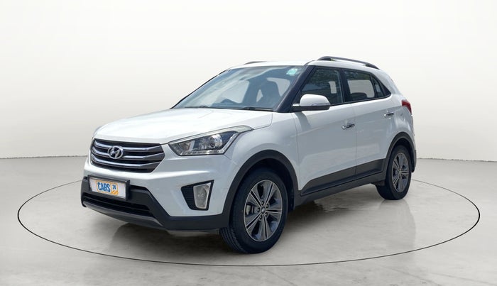 2017 Hyundai Creta SX PLUS AT 1.6 PETROL, Petrol, Automatic, 80,920 km, Left Front Diagonal
