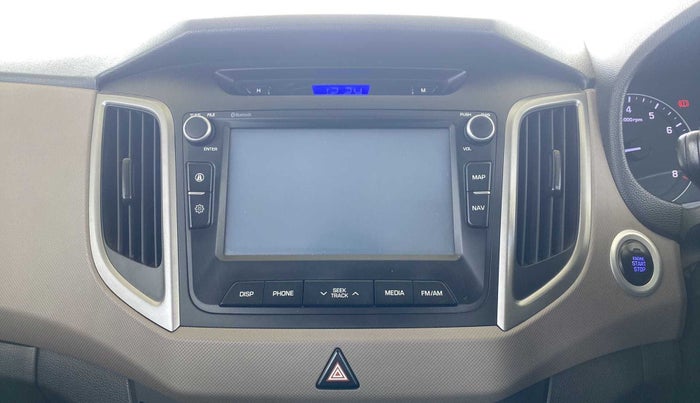 2017 Hyundai Creta SX PLUS AT 1.6 PETROL, Petrol, Automatic, 80,920 km, Infotainment system - Music system not functional