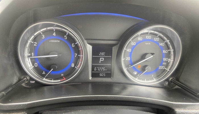 2016 Maruti Baleno DELTA CVT PETROL 1.2, Petrol, Automatic, 67,472 km, Odometer Image