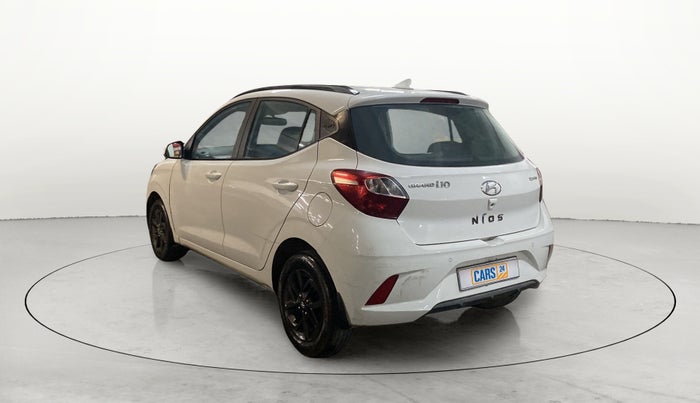 2019 Hyundai GRAND I10 NIOS SPORTZ AMT 1.2 KAPPA VTVT, Petrol, Automatic, 28,778 km, Left Back Diagonal