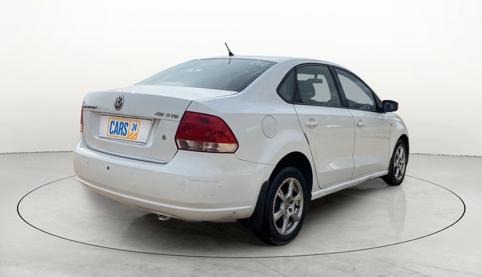 2013 Volkswagen Vento HIGHLINE DIESEL 1.6, Diesel, Manual, 1,15,069 km, Right Back Diagonal