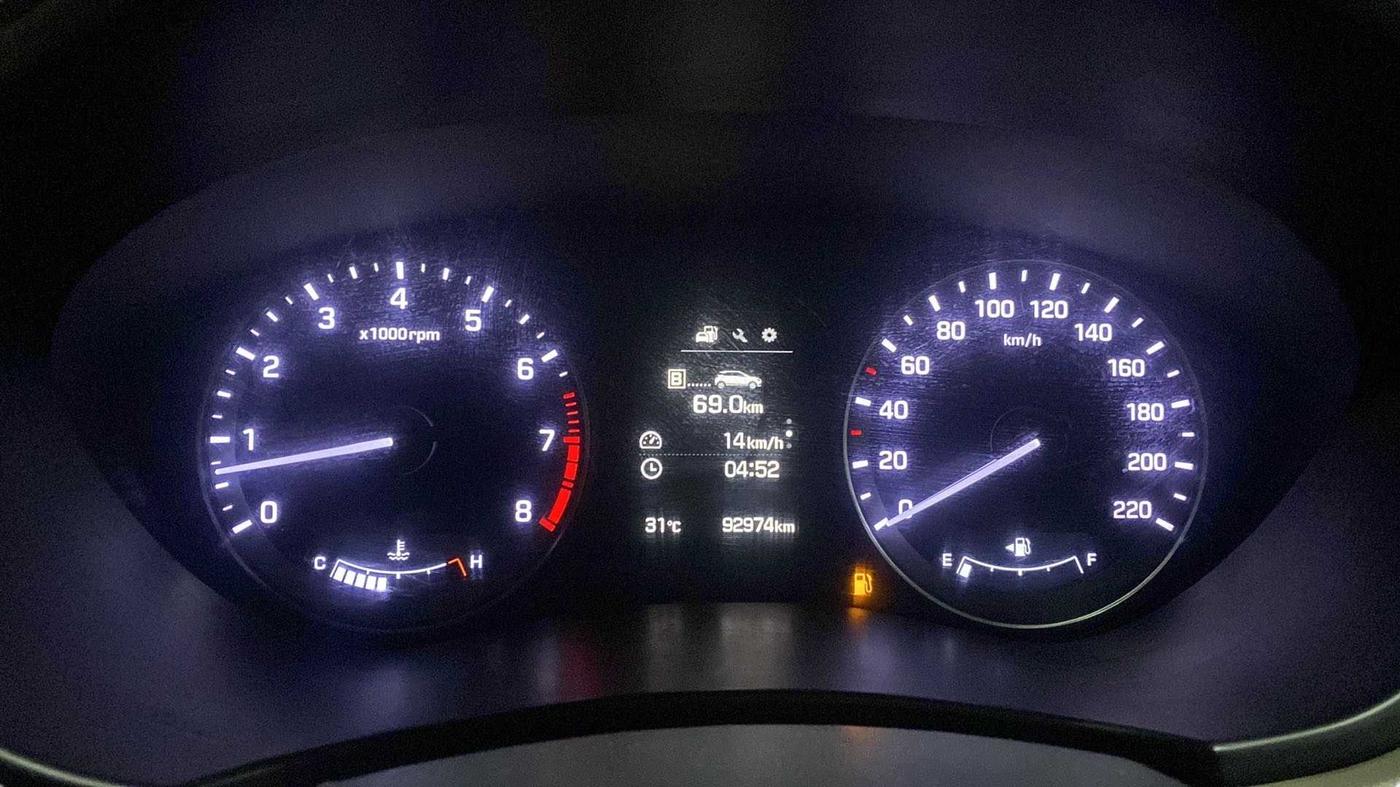 2015 Hyundai Elite i20 ASTA 1.2, Petrol, Manual, 92,906 km, Odometer Image