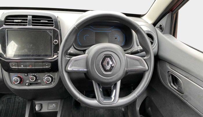 2021 Renault Kwid RXT 1.0 (O), Petrol, Manual, 9,221 km, Steering Wheel Close Up