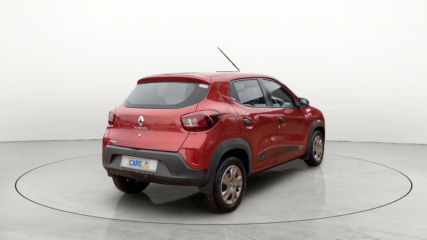 2021 Renault Kwid RXT 1.0 (O), Petrol, Manual, 9,221 km, Right Back Diagonal