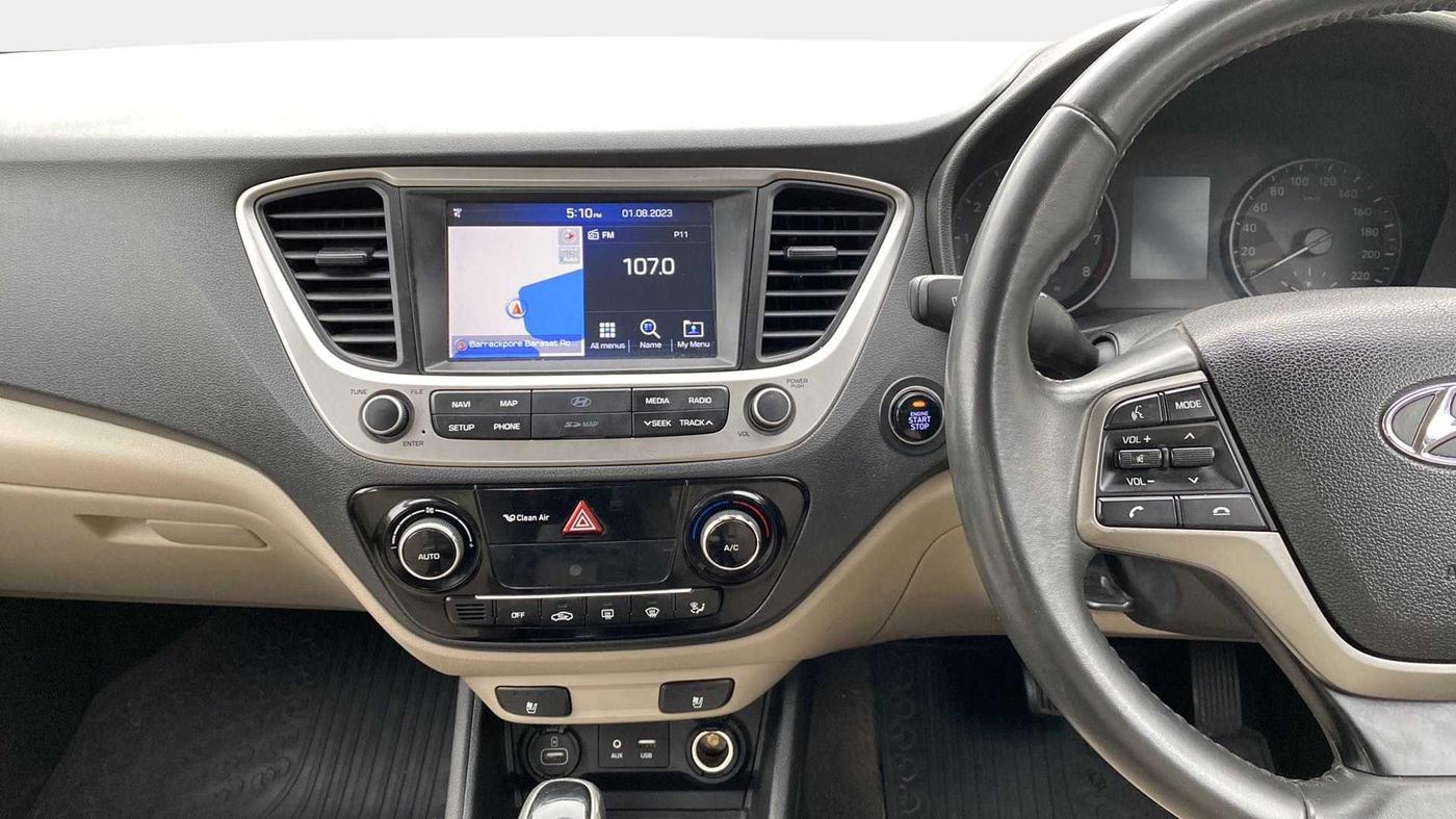 2018 Hyundai Verna 1.6 VTVT SX (O) AT, Petrol, Automatic, 25,314 km, Air Conditioner