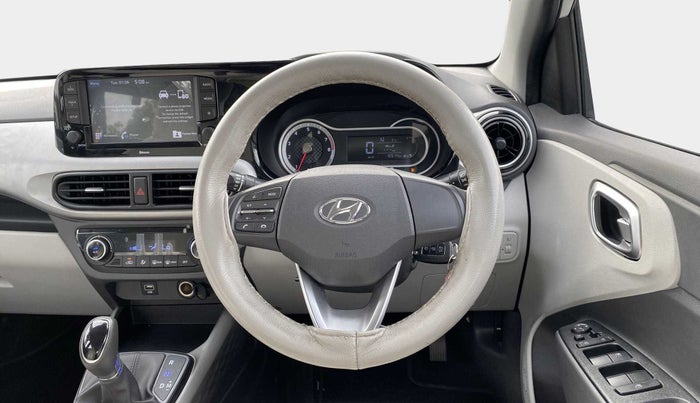 2020 Hyundai GRAND I10 NIOS SPORTZ AMT 1.2 KAPPA VTVT, Petrol, Automatic, 16,498 km, Steering Wheel Close Up