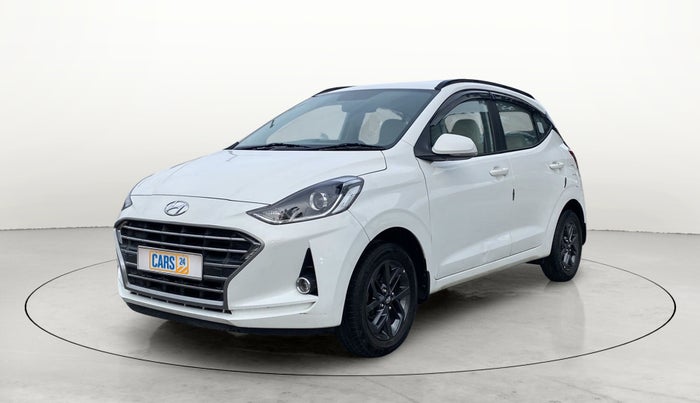 2020 Hyundai GRAND I10 NIOS SPORTZ AMT 1.2 KAPPA VTVT, Petrol, Automatic, 16,498 km, Left Front Diagonal
