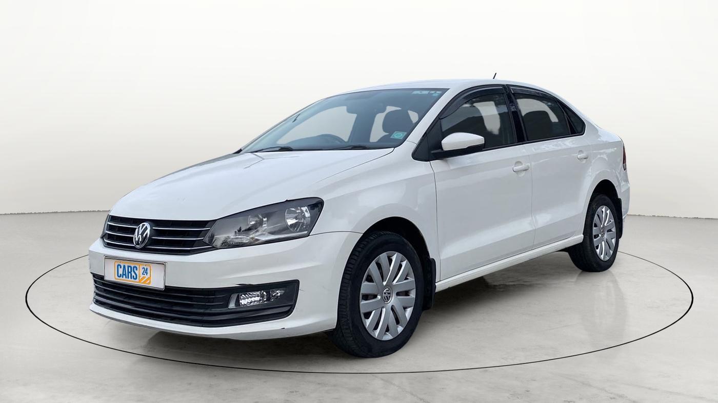 2016 Volkswagen Vento COMFORTLINE 1.2 TSI AT, Petrol, Automatic, 92,116 km, Left Front Diagonal