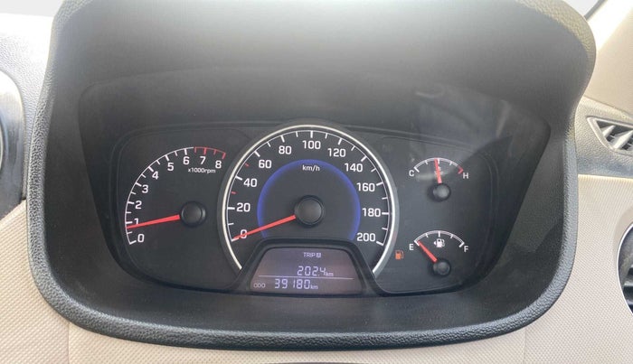 2017 Hyundai Grand i10 SPORTZ 1.2 KAPPA VTVT, Petrol, Manual, 39,176 km, Odometer Image