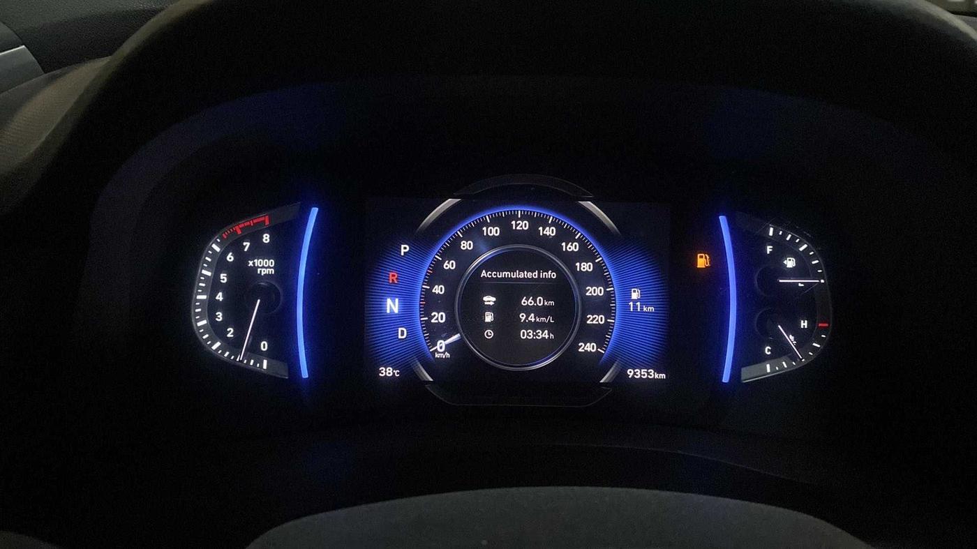 2022 Hyundai Creta SX (O) 1.4 TURBO DCT, Petrol, Automatic, 9,555 km, Odometer Image