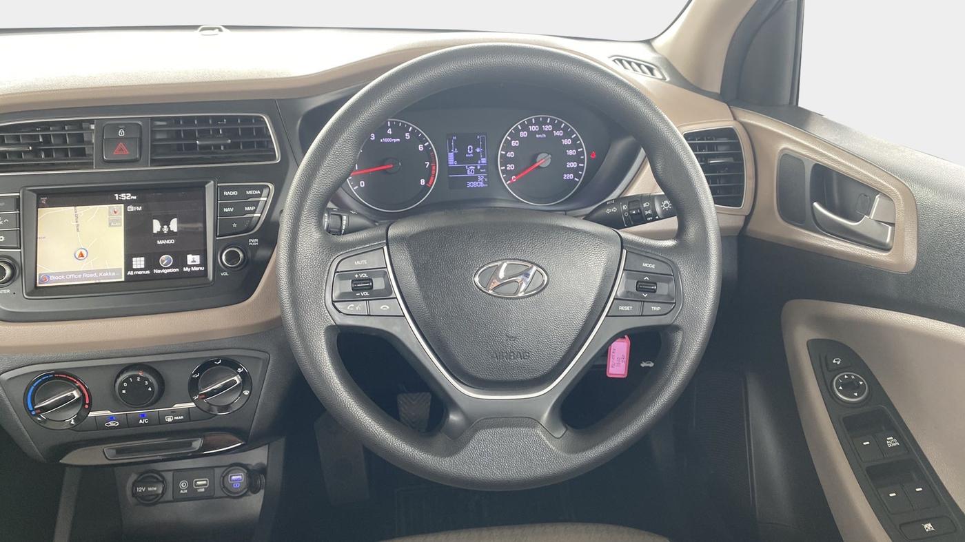 2019 Hyundai Elite i20 SPORTZ PLUS 1.2, Petrol, Manual, 30,787 km, Steering Wheel Close Up