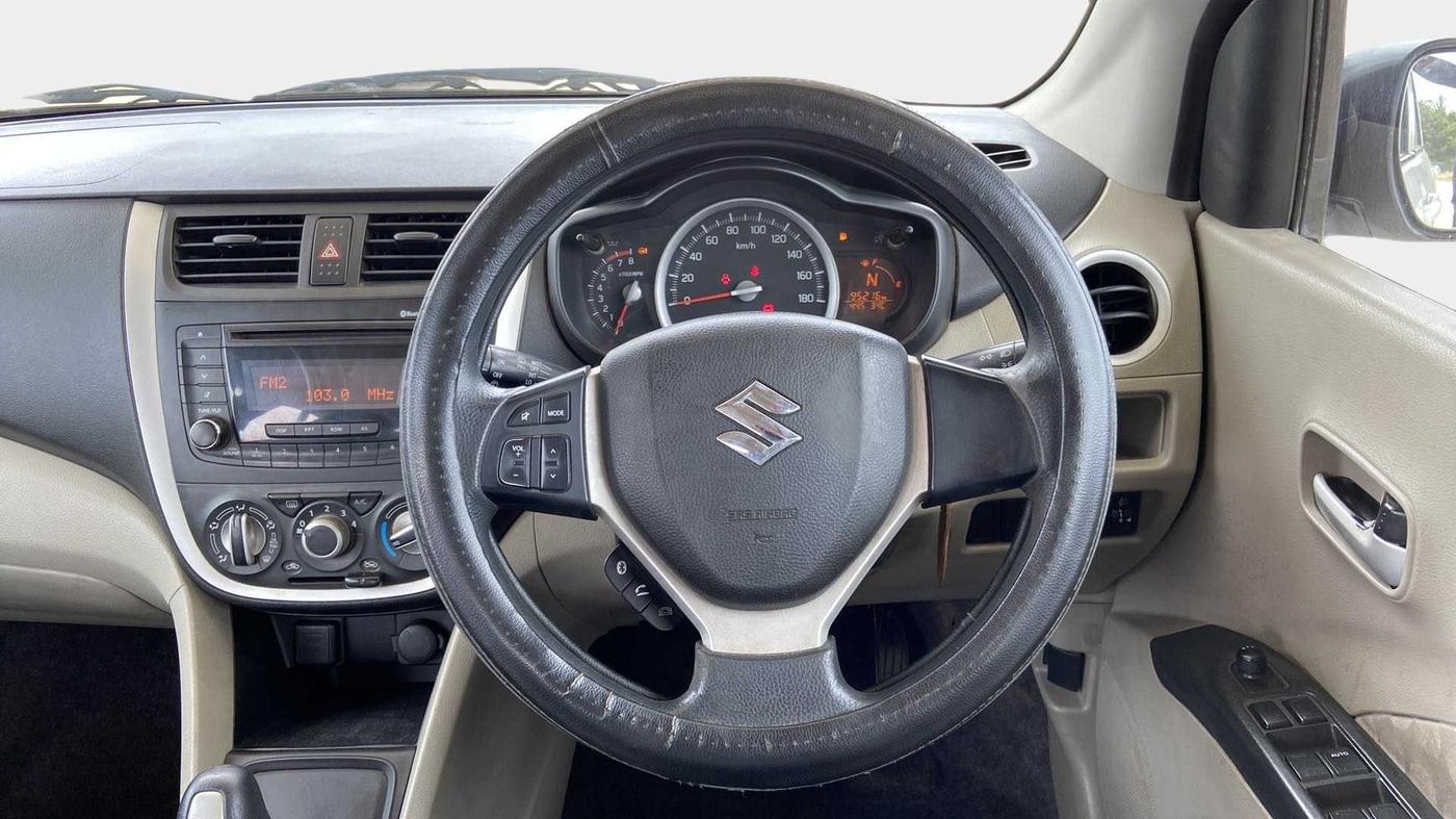 2015 Maruti Celerio ZXI AMT, Petrol, Automatic, 95,209 km, Steering Wheel Close Up