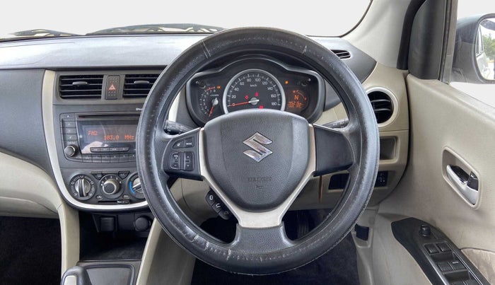 2015 Maruti Celerio ZXI AMT, Petrol, Automatic, 95,209 km, Steering Wheel Close Up
