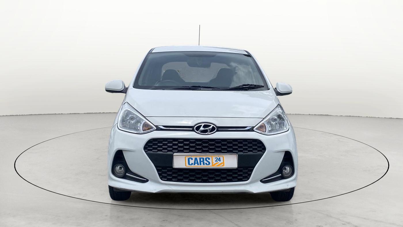2017 Hyundai Grand i10 SPORTZ 1.2 KAPPA VTVT, Petrol, Manual, 50,347 km, Front