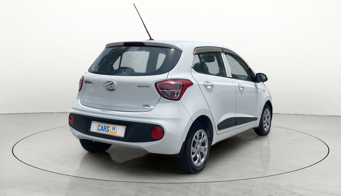 2017 Hyundai Grand i10 SPORTZ 1.2 KAPPA VTVT, Petrol, Manual, 50,347 km, Right Back Diagonal