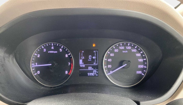 2017 Hyundai Elite i20 SPORTZ 1.2, Petrol, Manual, 59,896 km, Odometer Image