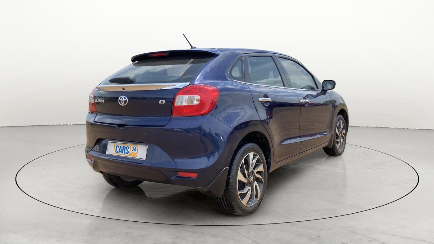 2020 Toyota Glanza G, Petrol, Manual, 21,658 km, Right Back Diagonal