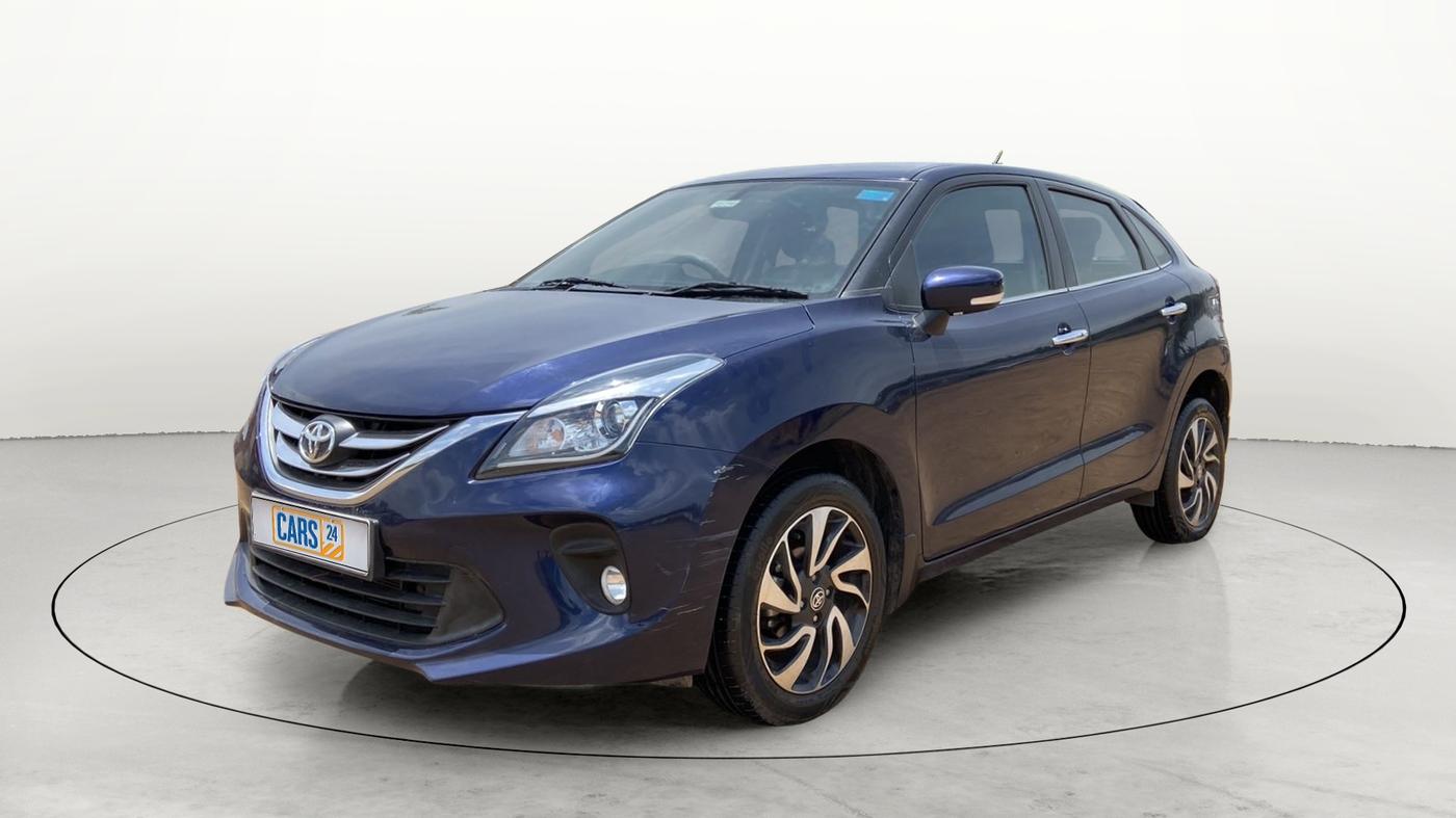 2020 Toyota Glanza G, Petrol, Manual, 21,658 km, Left Front Diagonal