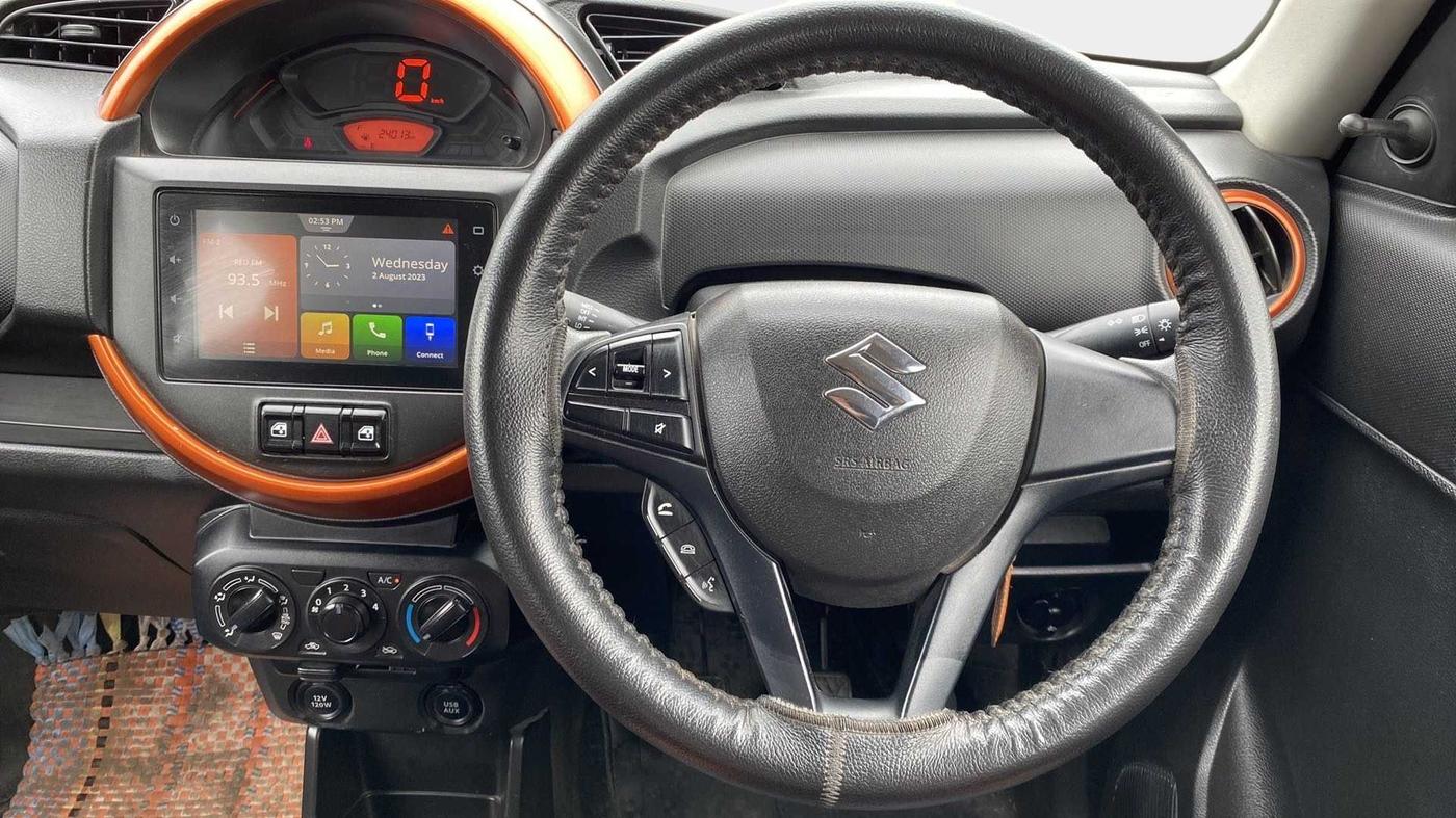 2019 Maruti S PRESSO VXI+, Petrol, Manual, 24,009 km, Steering Wheel Close Up