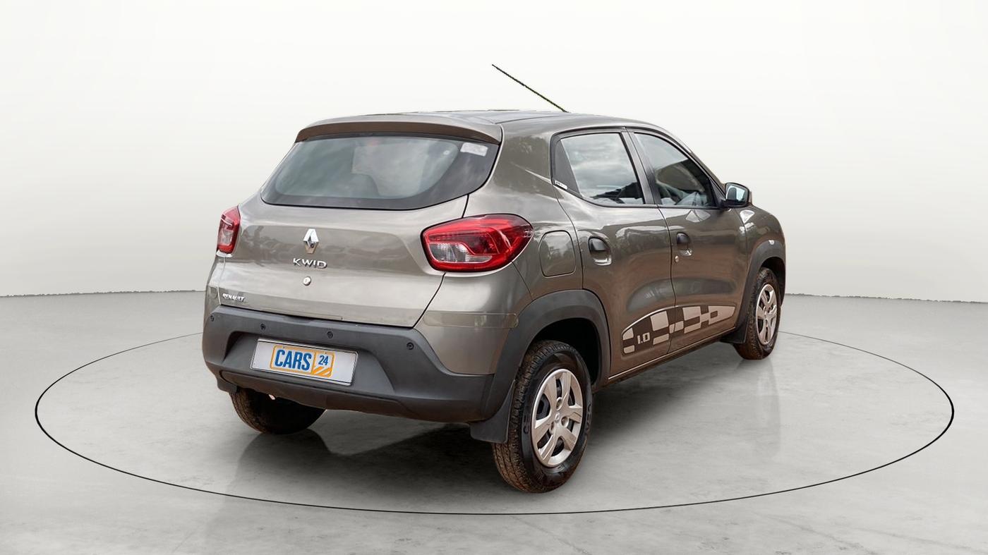 2016 Renault Kwid RXT 1.0 (O), Petrol, Manual, 10,186 km, Right Back Diagonal