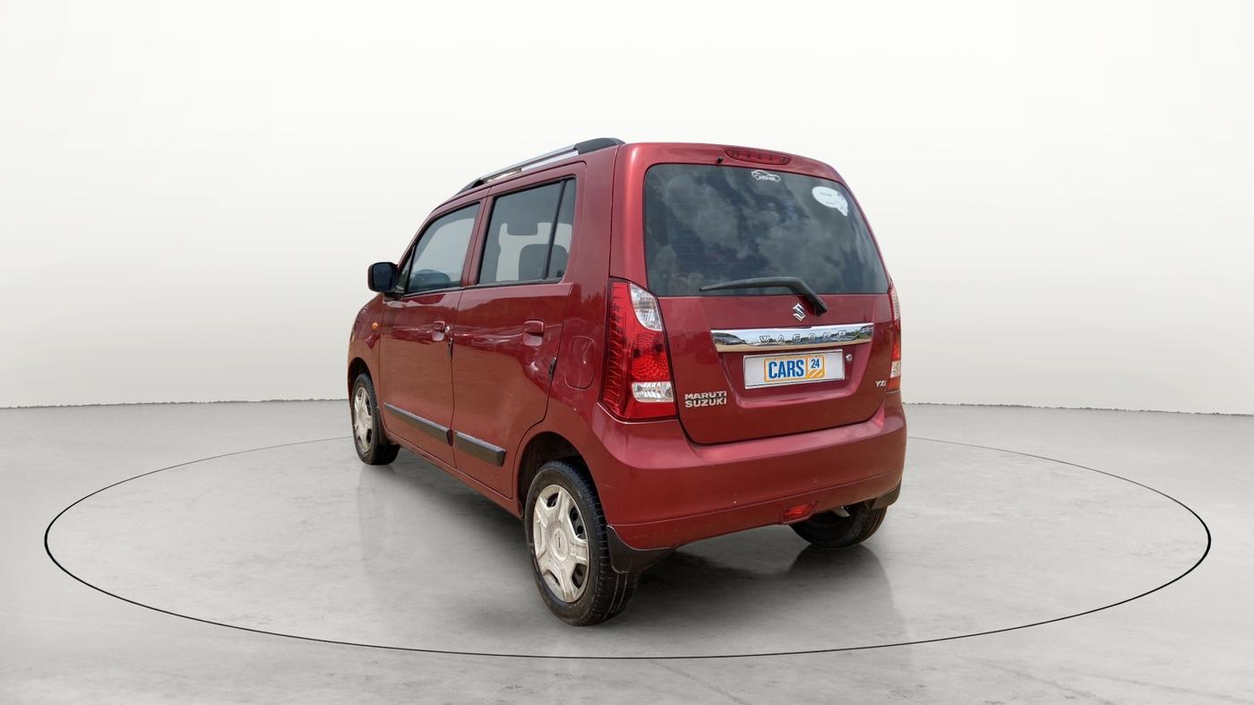 2013 Maruti Wagon R 1.0 VXI, Petrol, Manual, 76,625 km, Left Back Diagonal