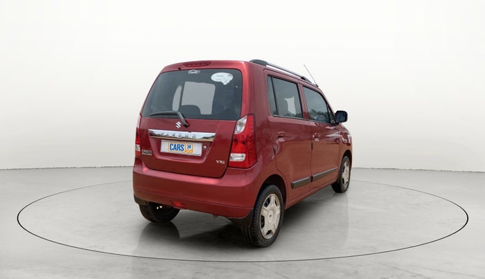 2013 Maruti Wagon R 1.0 VXI, Petrol, Manual, 76,625 km, Right Back Diagonal