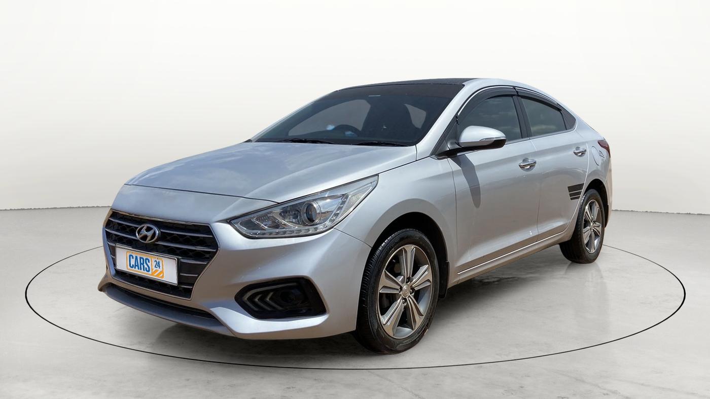 2017 Hyundai Verna 1.6 SX (O) CRDI MT, Diesel, Manual, 83,653 km, Left Front Diagonal