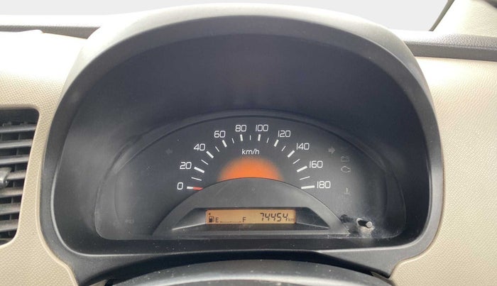 2015 Maruti Wagon R 1.0 LXI, Petrol, Manual, 74,802 km, Odometer Image