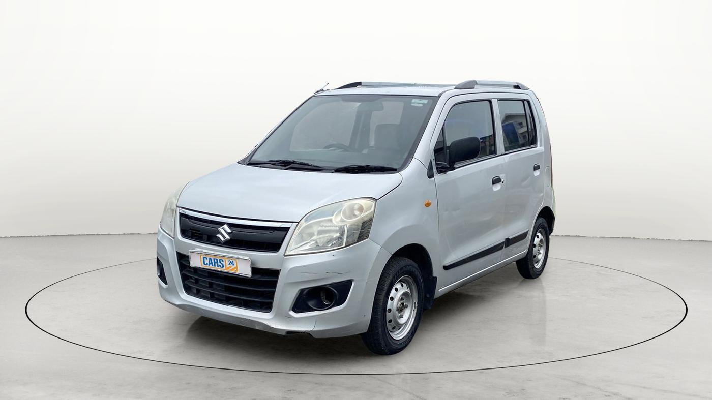 2015 Maruti Wagon R 1.0 LXI, Petrol, Manual, 74,802 km, Left Front Diagonal