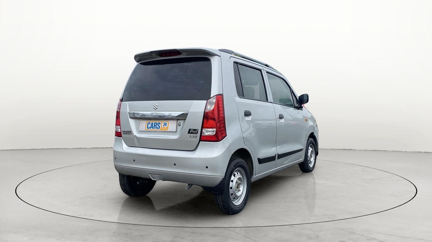 2015 Maruti Wagon R 1.0 LXI, Petrol, Manual, 74,802 km, Right Back Diagonal