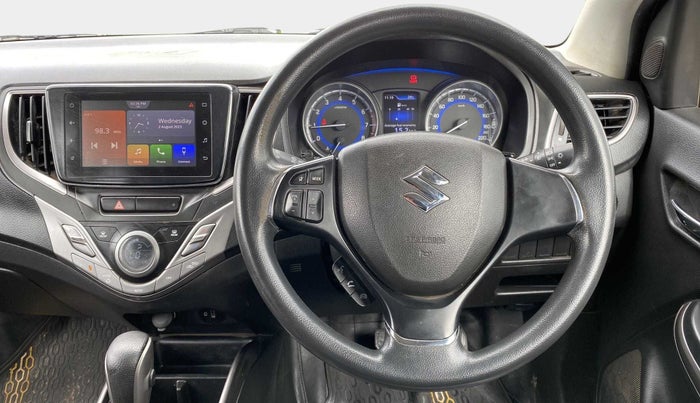 2019 Maruti Baleno ZETA CVT PETROL 1.2, Petrol, Automatic, 24,684 km, Steering Wheel Close Up