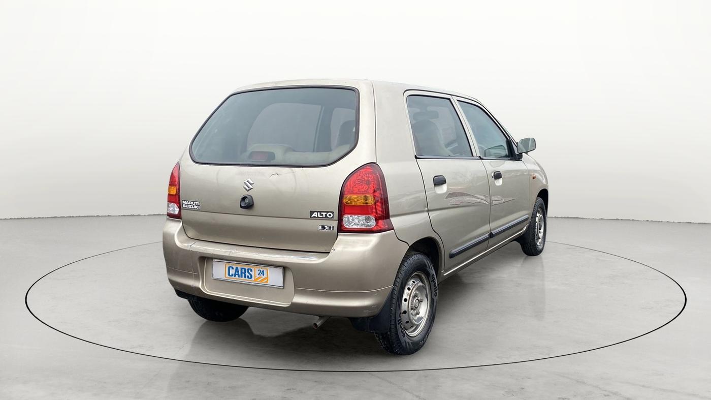 2010 Maruti Alto LXI, Petrol, Manual, 33,219 km, Right Back Diagonal