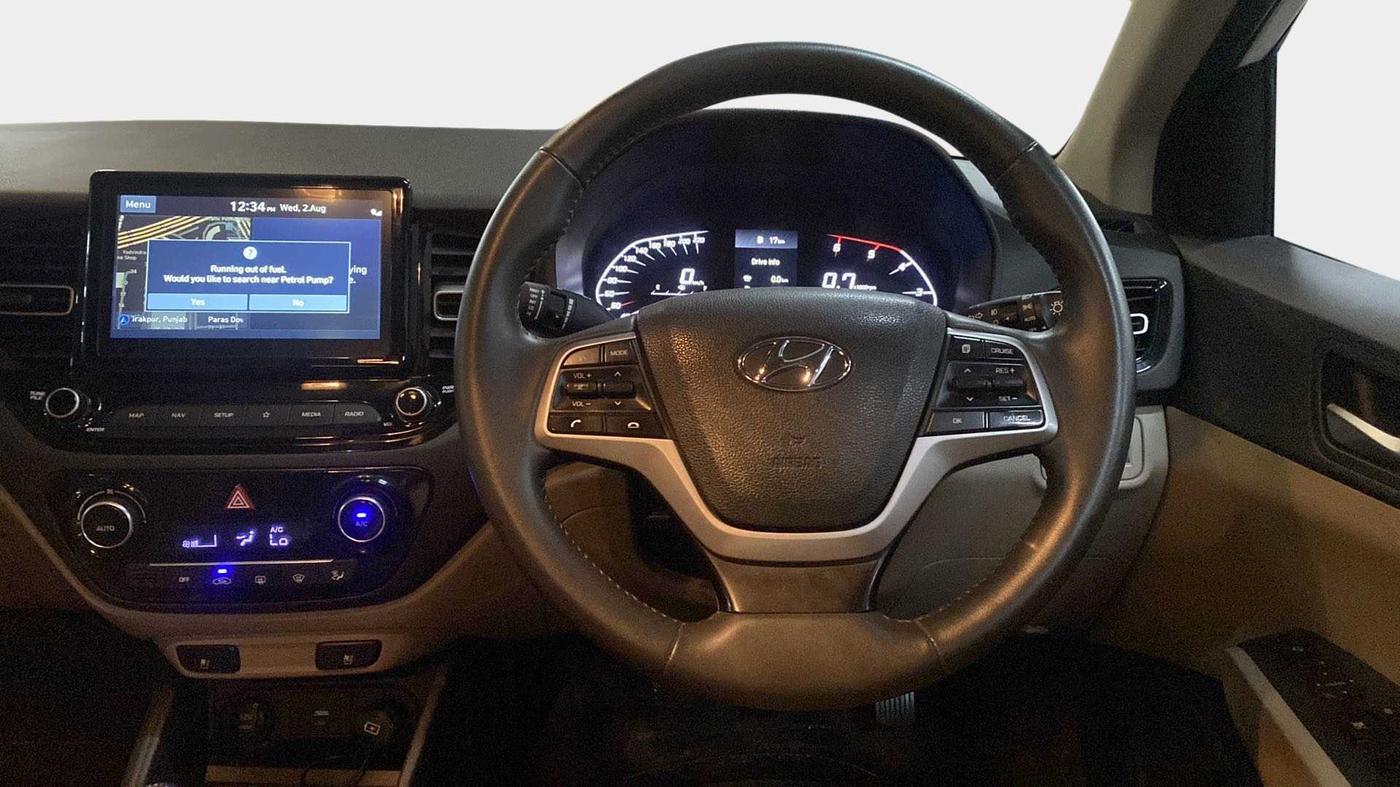 2022 Hyundai Verna SX (O) 1.5 CRDI, Diesel, Manual, 54,192 km, Steering Wheel Close Up