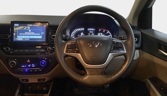 2022 Hyundai Verna SX (O) 1.5 CRDI, Diesel, Manual, 54,192 km, Steering Wheel Close Up