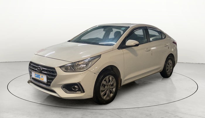 2019 Hyundai Verna 1.4 EX PETROL, Petrol, Manual, 25,392 km, Left Front Diagonal