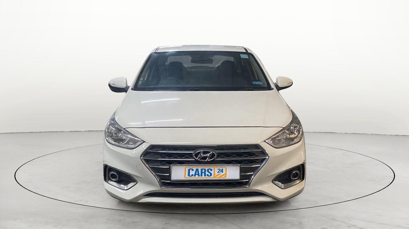 2019 Hyundai Verna 1.4 EX PETROL, Petrol, Manual, 25,392 km, Front