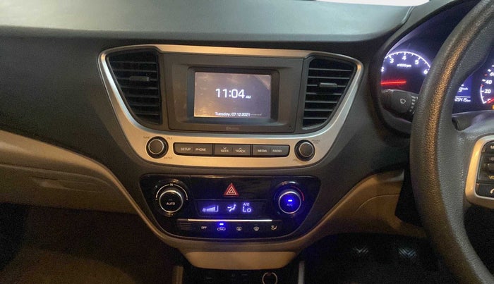 2019 Hyundai Verna 1.4 EX PETROL, Petrol, Manual, 25,392 km, Air Conditioner