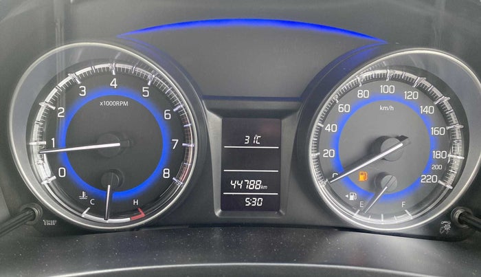 2016 Maruti Baleno DELTA PETROL 1.2, Petrol, Manual, 44,756 km, Odometer Image