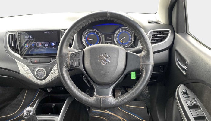 2016 Maruti Baleno DELTA PETROL 1.2, Petrol, Manual, 44,756 km, Steering Wheel Close Up