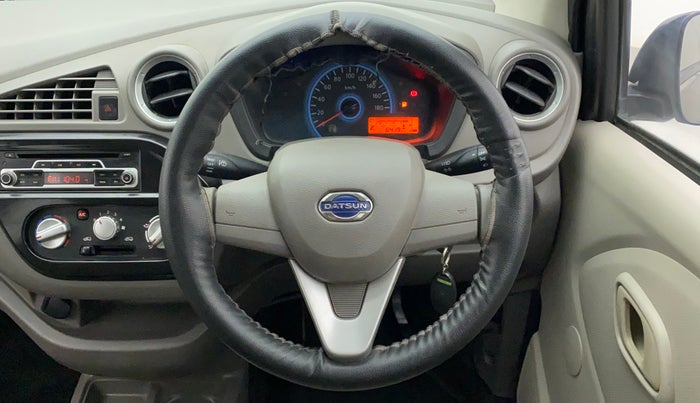 2017 Datsun Redi Go T(O) 1.0, Petrol, Manual, 6,462 km, Steering Wheel Close Up