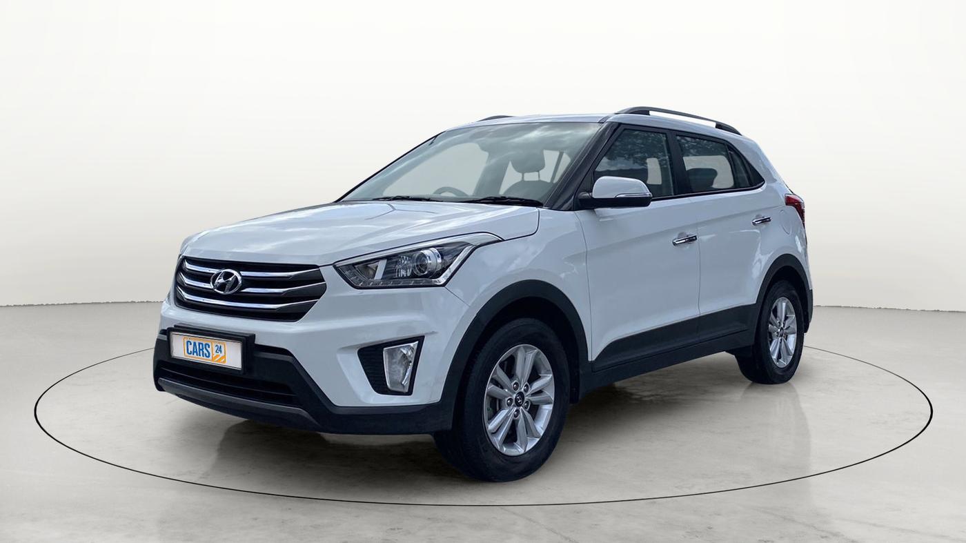 2016 Hyundai Creta SX PLUS 1.6 PETROL, Petrol, Manual, 88,667 km, Left Front Diagonal