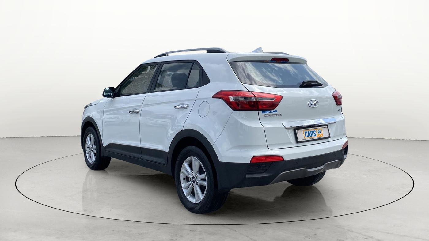 2016 Hyundai Creta SX PLUS 1.6 PETROL, Petrol, Manual, 88,667 km, Left Back Diagonal
