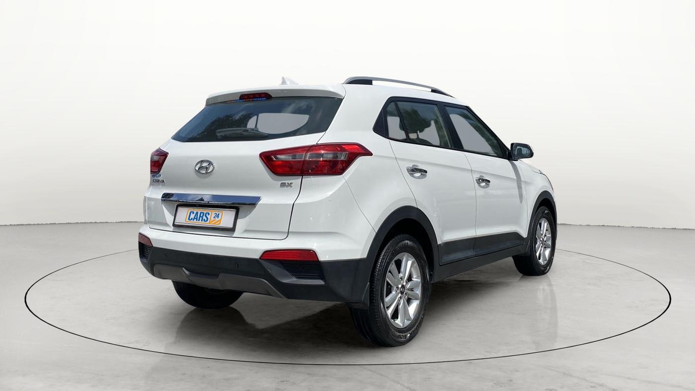 2016 Hyundai Creta SX PLUS 1.6 PETROL, Petrol, Manual, 88,667 km, Right Back Diagonal