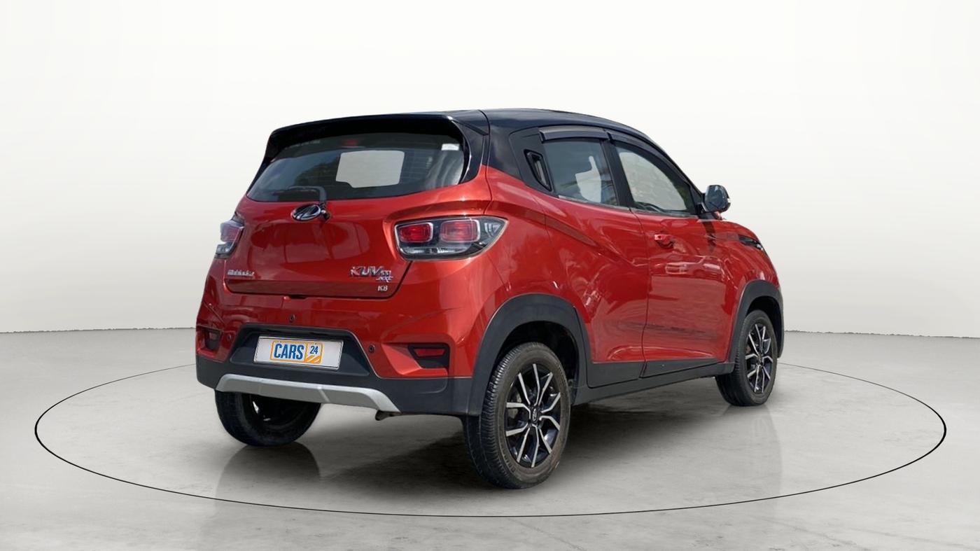 2018 Mahindra KUV 100 NXT K8 P 6 STR, Petrol, Manual, 39,396 km, Right Back Diagonal