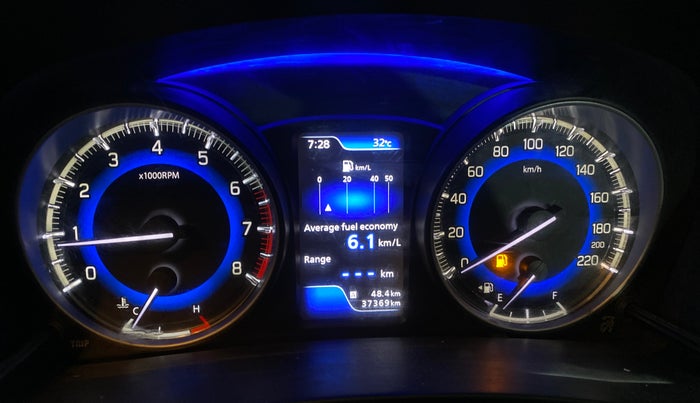 2019 Maruti Baleno ZETA PETROL 1.2, Petrol, Manual, 37,362 km, Odometer Image