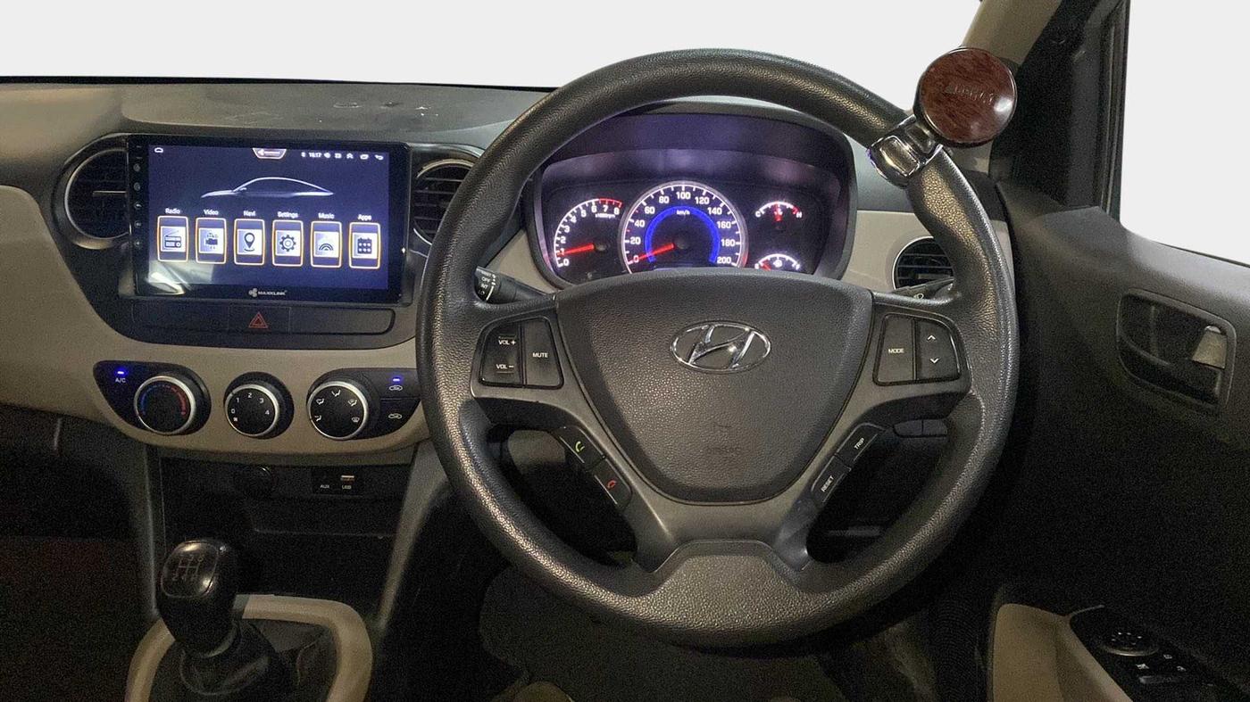 2020 Hyundai Grand i10 MAGNA 1.2 KAPPA VTVT, Petrol, Manual, 50,045 km, Steering Wheel Close Up