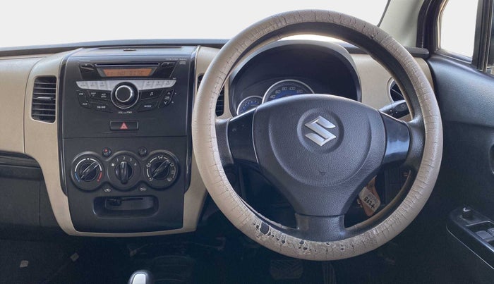2018 Maruti Wagon R 1.0 VXI AMT, Petrol, Automatic, 23,898 km, Steering Wheel Close Up