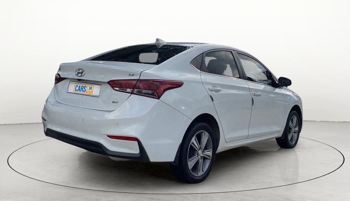 2018 Hyundai Verna 1.6 VTVT SX, Petrol, Manual, 53,077 km, Right Back Diagonal
