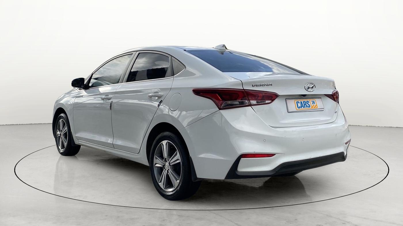 2018 Hyundai Verna 1.6 VTVT SX, Petrol, Manual, 53,077 km, Left Back Diagonal